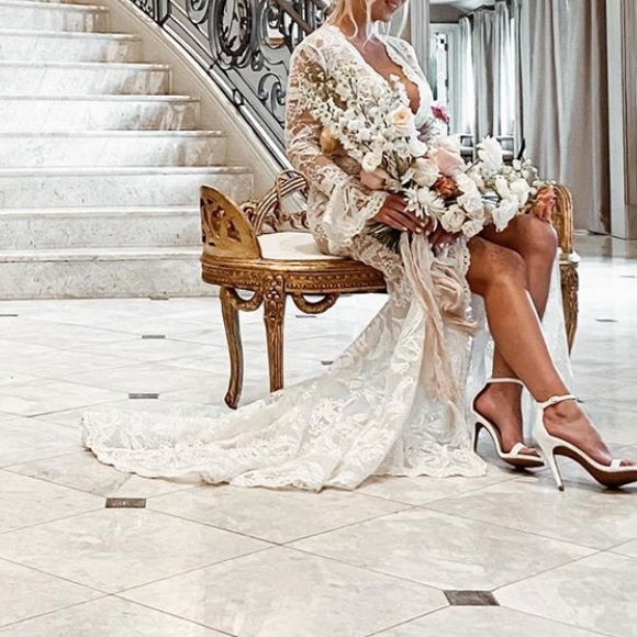 White Runway Gown - Picture 5 of 5